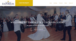 Desktop Screenshot of emporiumfunctioncentre.com.au